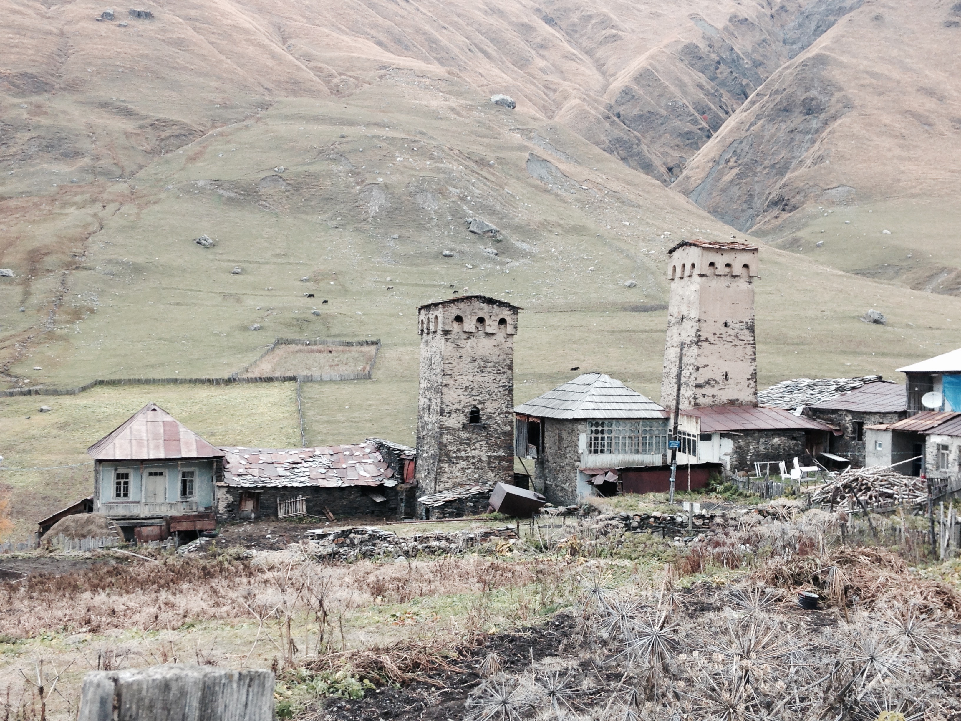 Ushguli is a 12th century UNESCO World heritage site located at 2,200 metres in the Caucasus.